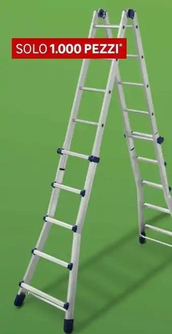 Leroy Merlin Scala in alluminio - 5+5 gradini offerta