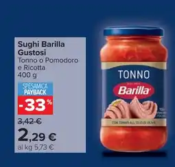 Carrefour Sughi Barilla Gustosi offerta