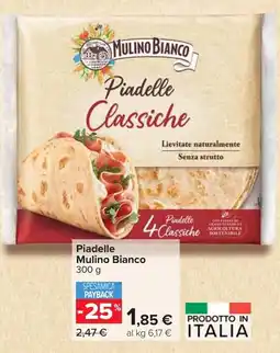 Carrefour Piadelle Mulino Bianco offerta