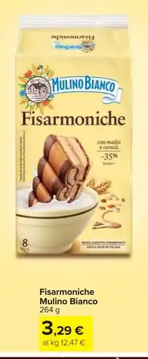 Carrefour Fisarmoniche Mulino Bianco offerta