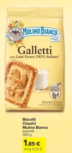 Carrefour Biscotti Classici Mulino Bianco offerta