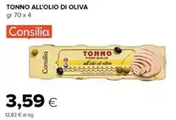 Oasi Consilia Tonno all'olio di oliva offerta