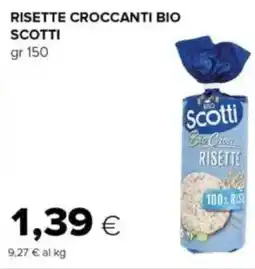 Oasi Risette croccanti bio SCOTTI offerta
