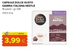 Oasi Capsule dolce gusto gamma italiana NESTLÉ offerta