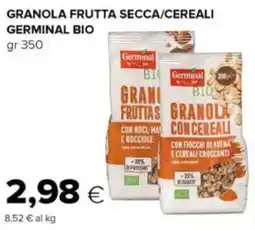 Oasi Granola frutta secca/cereali GERMINAL BIO offerta
