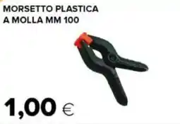 Oasi Morsetto plastica a molla mm 100 offerta