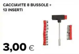 Oasi Cacciavite 8 bussole + 13 inserti offerta
