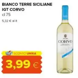 Oasi Bianco terre siciliane IGT CORVO offerta