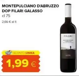 Oasi Montepulciano d'abruzzo dop FILARI GALASSO offerta