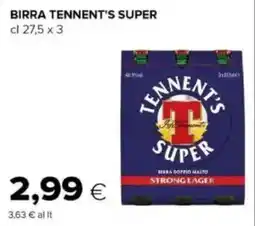 Oasi Birra TENNENT'S SUPER offerta
