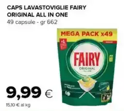 Oasi Caps lavastoviglie fairy original all in one offerta