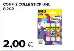 Oasi Conf. 3 colle stick UHU offerta