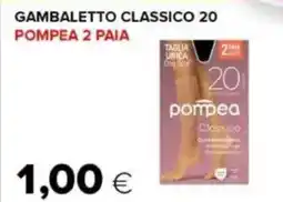 Oasi Gambaletto classico 20 POMPEA 2 PAIA offerta