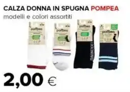 Oasi Calza donna in spugna POMPEA offerta