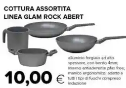 Oasi Cottura assortita linea glam rock ABERT offerta