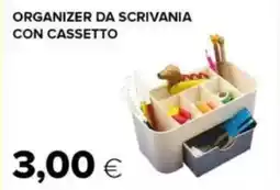 Oasi Organizer da scrivania con cassetto offerta