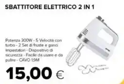 Oasi Sbattitore elettrico 2 in 1 offerta
