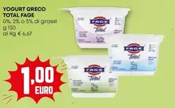 Pam Yogurt greco TOTAL FAGE offerta