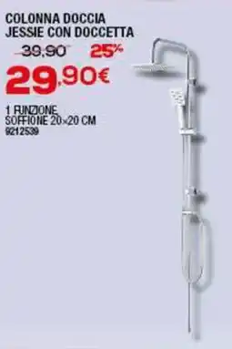 Bricofer Colonna doccia jessie con doccetta offerta