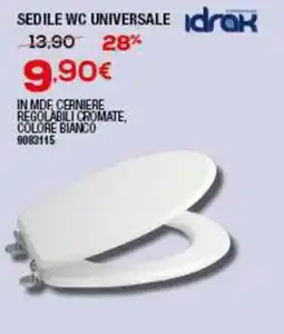 Bricofer Sedile WC universale idrak offerta