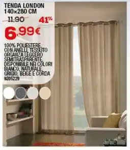 Bricofer Tenda london 140×280 cm offerta