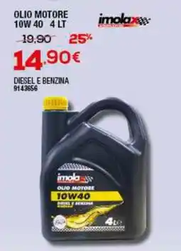 Bricofer Olio motore 10W 40 offerta