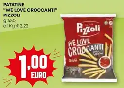 Pam Patatine "we love croccanti" PIZZOLI offerta