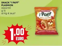 Pam Snack "i paff" PLASMON offerta