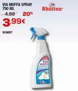 Bricofer Via muffa spray Rhütten offerta
