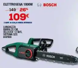 Bricofer Elettrosega 1800W BOSCH offerta