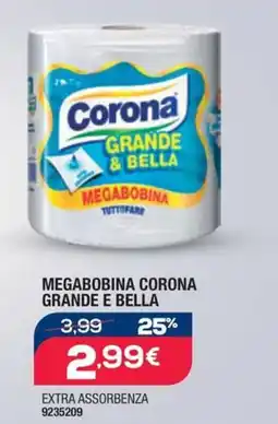 Bricofer Megabobina corona grande e bella offerta