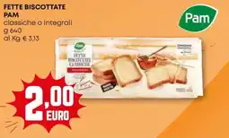 Pam Fette biscottate PAM offerta