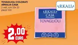Pam Tovaglioli colorati ARKALIA CASA offerta