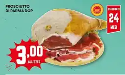 Pam Prosciutto di parma dop offerta