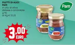 Pam Filetti di alici PAM offerta