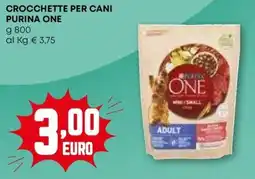 Pam Crocchette per cani PURINA ONE offerta