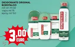 Pam Deodorante original BOROTALCO offerta