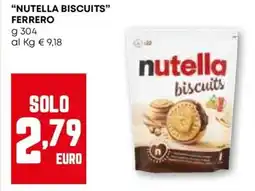 Pam "Nutella biscuits" FERRERO offerta