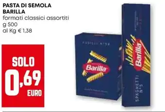 Pam Pasta di semola BARILLA offerta