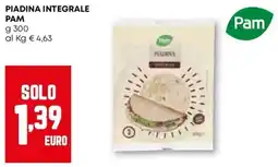 Pam Piadina integrale PAM offerta
