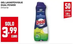Pam Gel lavastoviglie DUAL POWER limone offerta