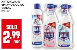Pam Anticalcare spray o liquido VIAKAL offerta