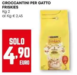 Pam Croccantini per gatto FRISKIES offerta