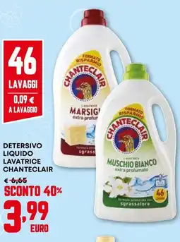 Pam Detersivo liquido lavatrice CHANTECLAIR offerta