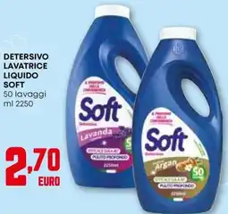Pam Detersivo lavatrice liquido SOFT offerta