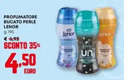 Pam Profumatore bucato perle LENOR offerta