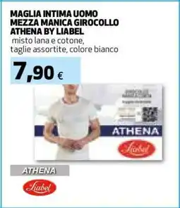 Coop MAGLIA INTIMA UOMO MEZZA MANICA GIROCOLLO ATHENA BY LIABEL offerta