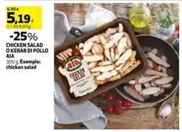 Coop CHICKEN SALAD O KEBAB DI POLLO AIA offerta
