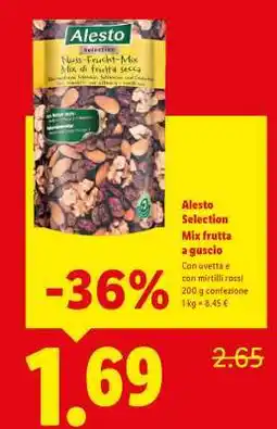Lidl Alesto Selection Mix frutta a guscio offerta