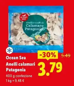 Lidl Ocean Sea Anelli calamari Patagonia offerta